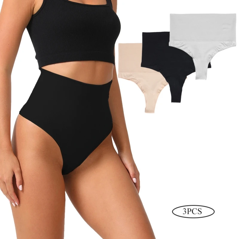 3pcs Super High Waist Tight Seamless Underwear Women's Nylon thong Sexy No Trace Solid Color Large Size
3pcs Super High Waist Tight Seamless Underwear Women's Nylon thong Sexy No Trace Solid Color Large Size