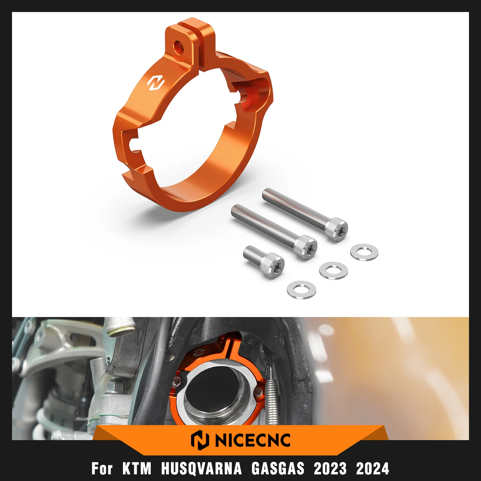 NICECNC For KTM EXC 300 EXC 250 XCW 300 2024-2025 SX XC 250 300 2023-2025 Exhaust Flange Clamp Guard For Husqvarna TE 300 TE 250
NICECNC For KTM EXC 300 EXC 250 XCW 300 2024-2025 SX XC 250 300 2023-2025 Exhaust Flange Clamp Guard For Husqvarna TE 300 TE 250