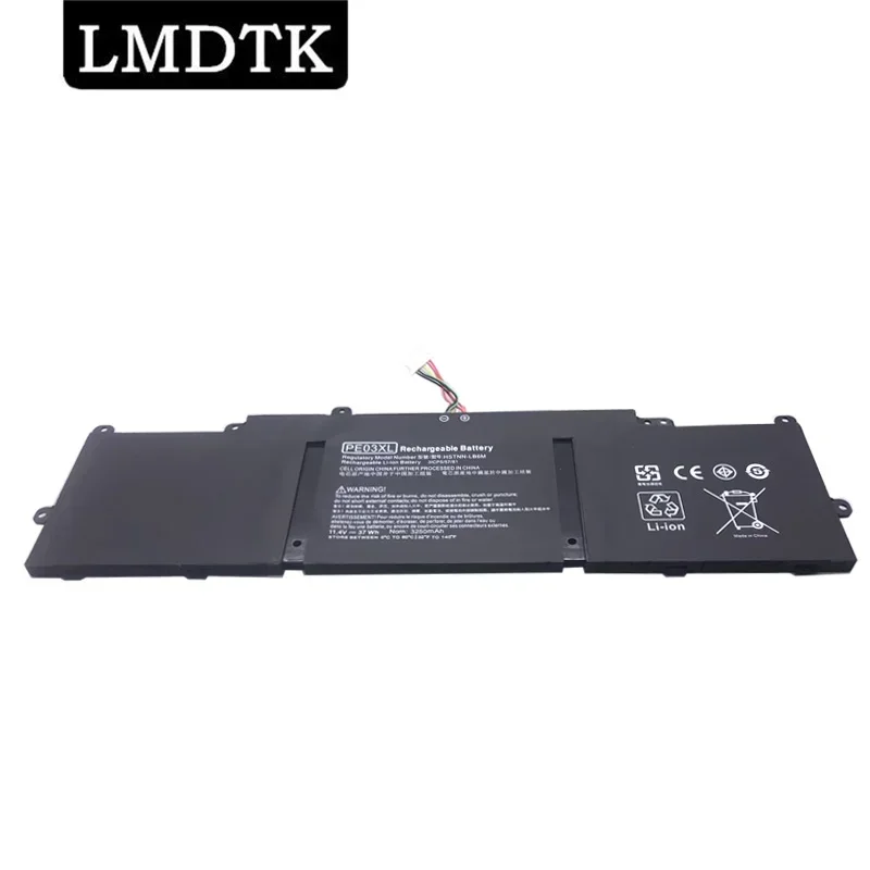 LMDTK New Laptop Battery For HP Chromebook 210 G1 11 G3 G4 HSTNN-LB6M PE03XL 767068-005 766801-421 TPN-Q151 11.4V 37WH
LMDTK New Laptop Battery For HP Chromebook 210 G1 11 G3 G4 HSTNN-LB6M PE03XL 767068-005 766801-421 TPN-Q151 11.4V 37WH