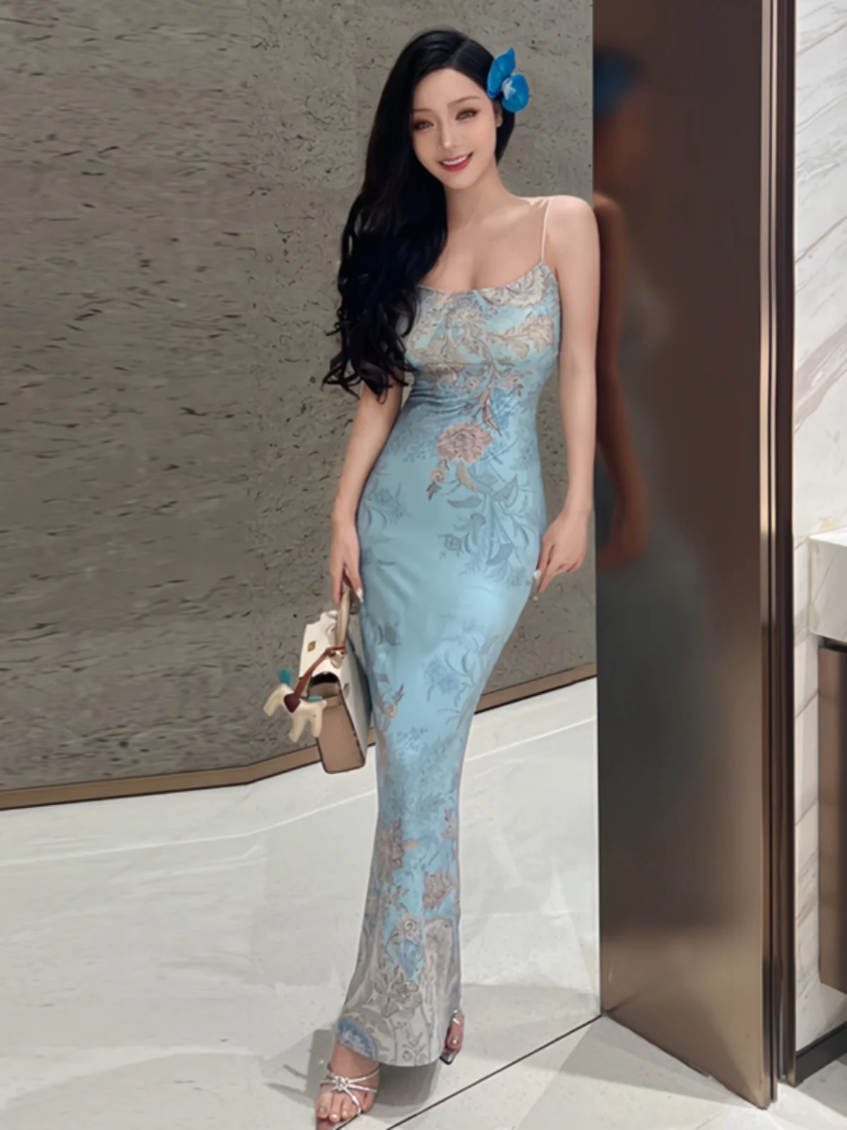 Faionable U-Ne с низкой грудью и принтом тай-дай с полосками Bodycon Dr Ele Light Maturi Sle Длинная юбка с высокой талией из модального волокна
Faionable U-Ne с низкой грудью и принтом тай-дай с полосками Bodycon Dr Ele Light Maturi Sle Длинная юбка с высокой талией из модального волокна