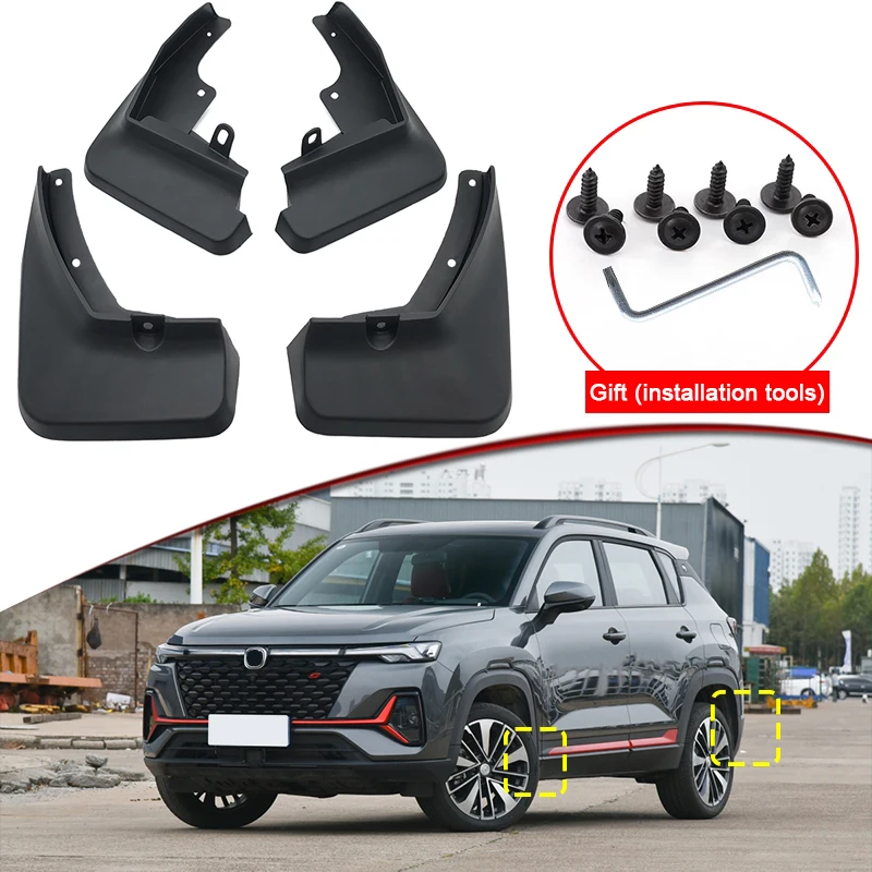Car Styling For Changan CS35 Plus 2018-2023 ABS Car Mud Flaps Splash Guard Mudguards MudFlaps Front Rear Fender Auto Accessories
Car Styling For Changan CS35 Plus 2018-2023 ABS Car Mud Flaps Splash Guard Mudguards MudFlaps Front Rear Fender Auto Accessories