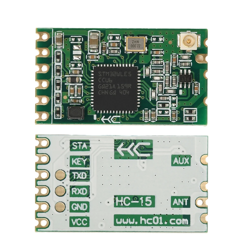 HC-15 Wireless Module 433MHz Communication Digital Transmission Board Communication/UART/TTL Level DC 3.0-3.6V
HC-15 Wireless Module 433MHz Communication Digital Transmission Board Communication/UART/TTL Level DC 3.0-3.6V