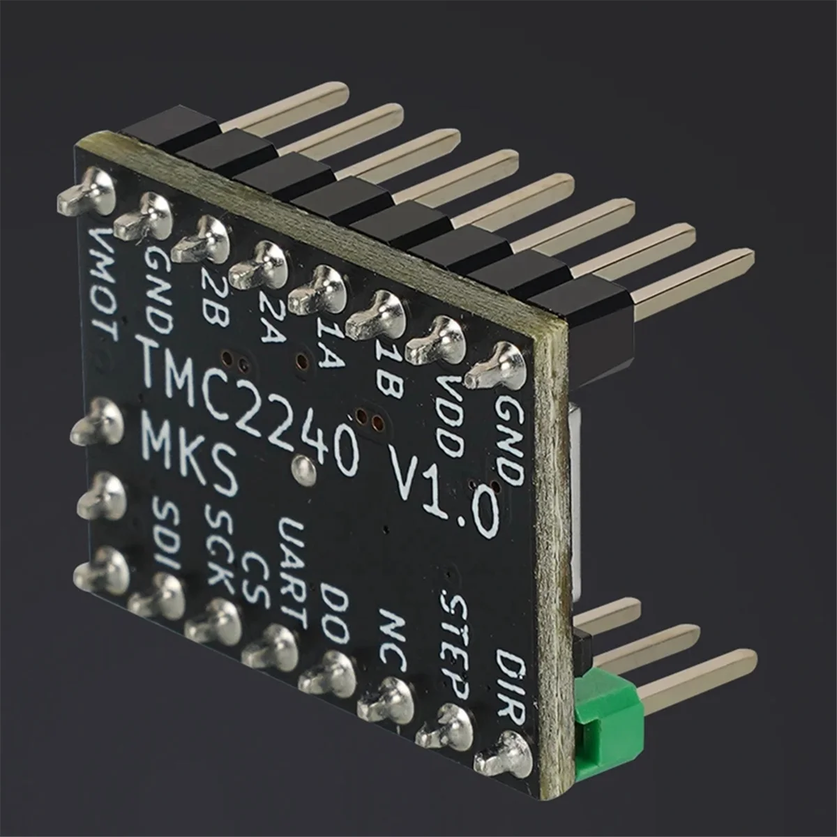 Бесшумный драйвер шагового двигателя MKS TMC2240, замена TMC2209 TMC5160 для SKR V1.4 Turbo 2, часть 3D-принтера Octopus
Бесшумный драйвер шагового двигателя MKS TMC2240, замена TMC2209 TMC5160 для SKR V1.4 Turbo 2, часть 3D-принтера Octopus