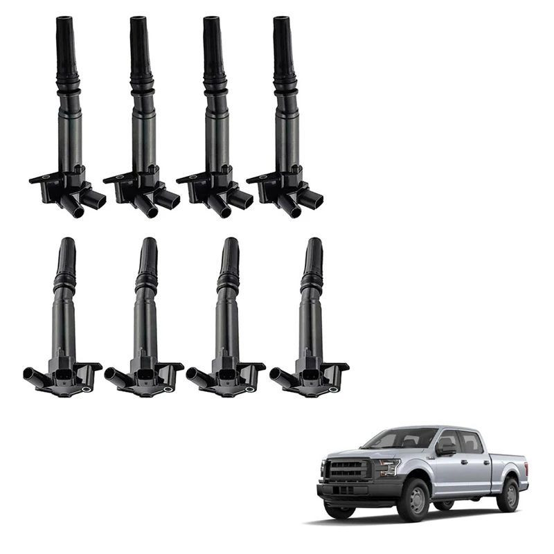 8Pcs Car Engine Ignition Coil Set 610-00184R, AL3E12029AC, UF631 For Ford F150 Truck, F250 F350 Super Duty Truck 6.2L V8
8Pcs Car Engine Ignition Coil Set 610-00184R, AL3E12029AC, UF631 For Ford F150 Truck, F250 F350 Super Duty Truck 6.2L V8