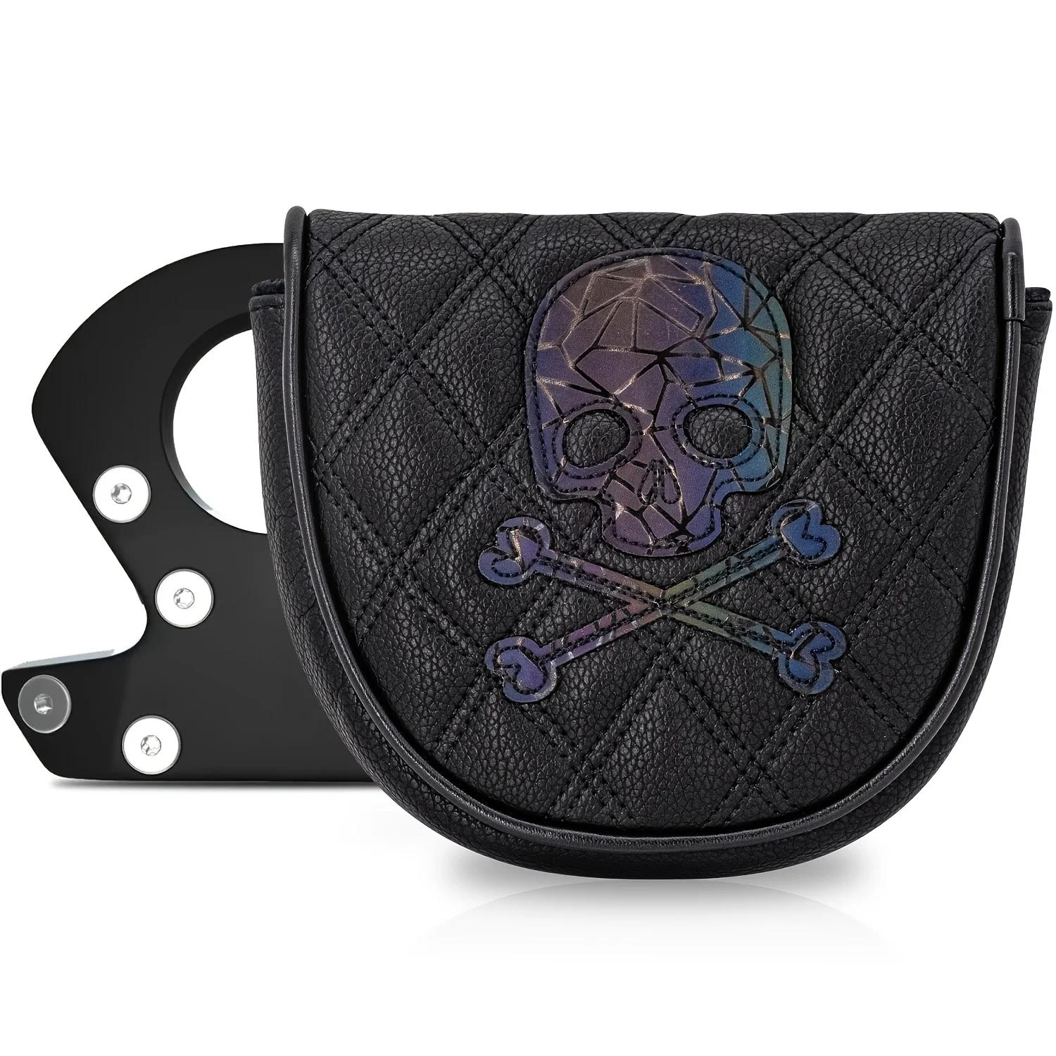 1pc Gradient Skull Design Putter Cover - A Protective, Durable, And Minimalist Accessory for Golf Enthusiasts
1pc Gradient Skull Design Putter Cover - A Protective, Durable, And Minimalist Accessory for Golf Enthusiasts