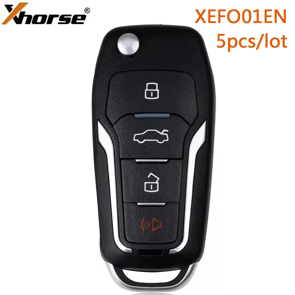5pcs/lot XEFO01EN Xhorse Super Remote Flip Key for Ford Built-in Super Chip English Version 4 Buttons
5pcs/lot XEFO01EN Xhorse Super Remote Flip Key for Ford Built-in Super Chip English Version 4 Buttons