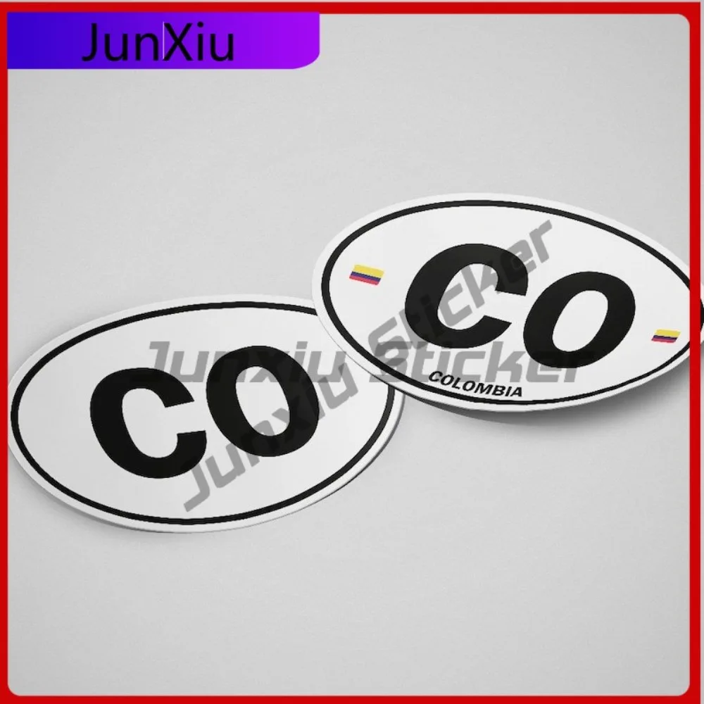 Colombia Flag Sticker Oval-shaped White and Black Country Creative Air Conditioners Car Windows Scratch Proof Waterproof
Colombia Flag Sticker Oval-shaped White and Black Country Creative Air Conditioners Car Windows Scratch Proof Waterproof