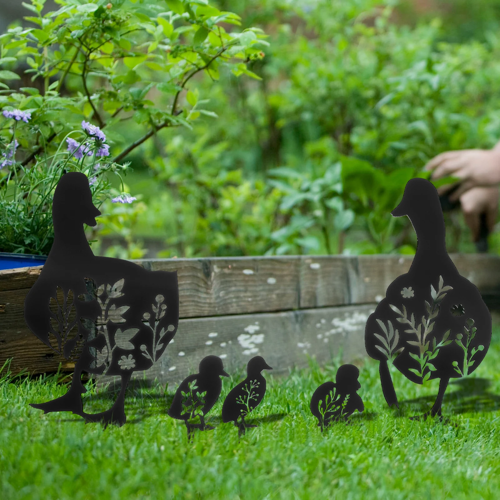 6pcs Duck Yard Art Garden Stakes Acrylic Outdoor Lawn Decorations For Patio Courtyard Park Rustic Farmhouse Style
6pcs Duck Yard Art Garden Stakes Acrylic Outdoor Lawn Decorations For Patio Courtyard Park Rustic Farmhouse Style