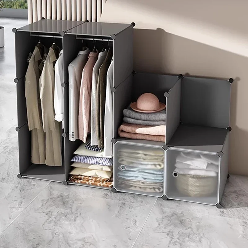 Space Saving Modular Closet Plastic Modern Minimalist Nordic Cube Makeup Fabric Wardrobe Shelves Guarda Roupa Home Furniture
Space Saving Modular Closet Plastic Modern Minimalist Nordic Cube Makeup Fabric Wardrobe Shelves Guarda Roupa Home Furniture