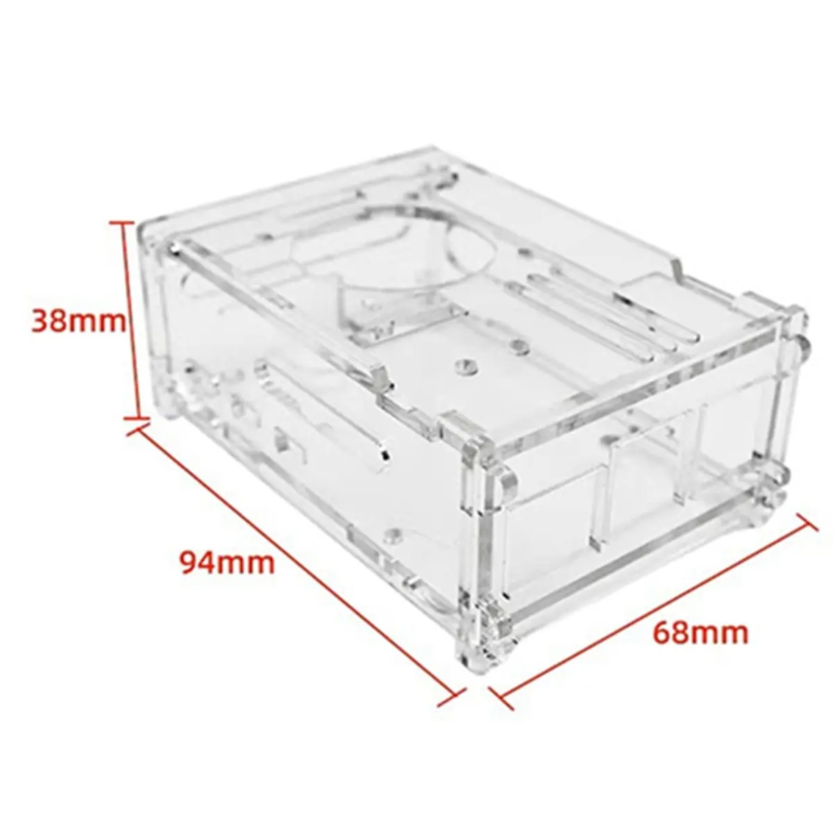 HGHO Acrylic Case with 4010 Large Cooling Fan,Enclosure Support Camera Bracket Installation,Heat Dissipation Protective Shell
HGHO Acrylic Case with 4010 Large Cooling Fan,Enclosure Support Camera Bracket Installation,Heat Dissipation Protective Shell