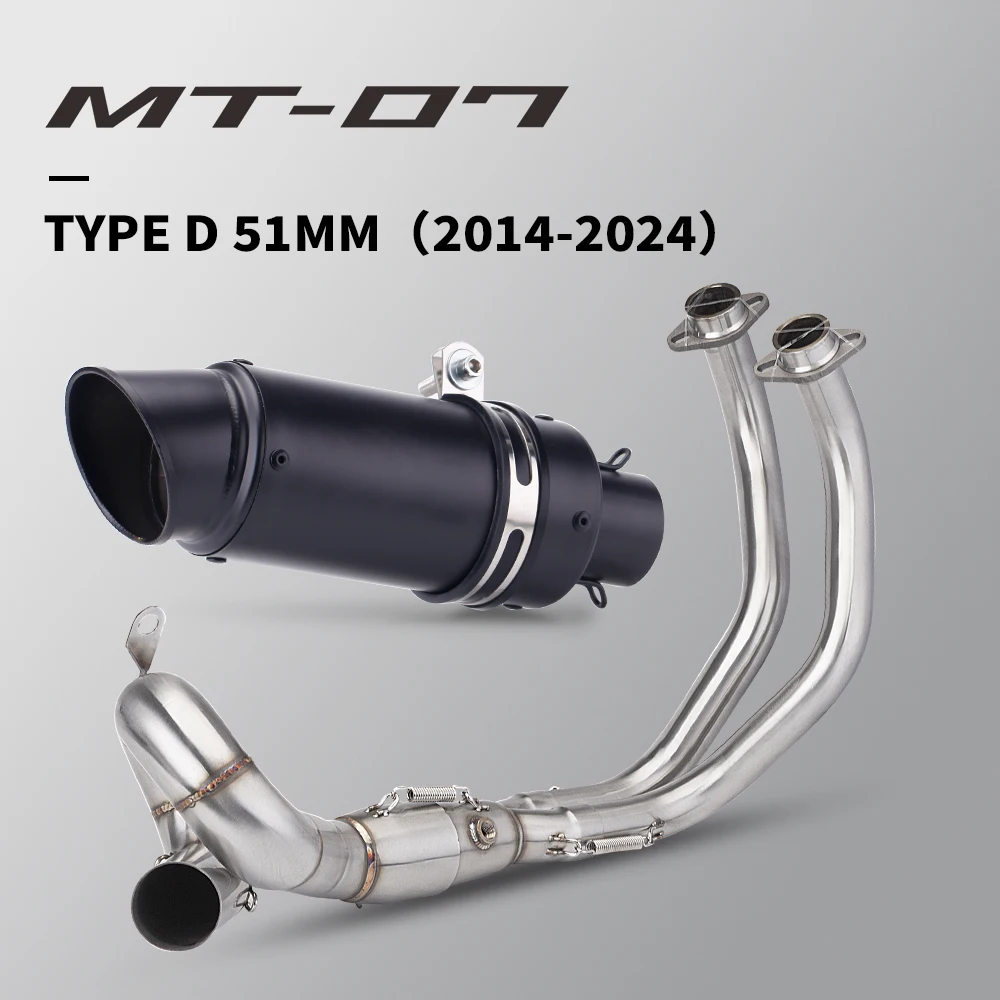 Высококачественная выхлопная система мотоцикла из нержавеющей стали для MT-07/FZ-07 2014-2025
Высококачественная выхлопная система мотоцикла из нержавеющей стали для MT-07/FZ-07 2014-2025