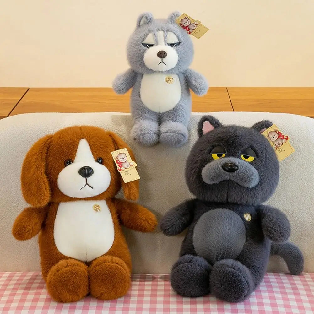 Simulation Big Belly Sitting Dog Blue Cat Lazy Grey Wolf 35cm Stuffed Cute Animal Sleep Pillow Room Decoration
Simulation Big Belly Sitting Dog Blue Cat Lazy Grey Wolf 35cm Stuffed Cute Animal Sleep Pillow Room Decoration