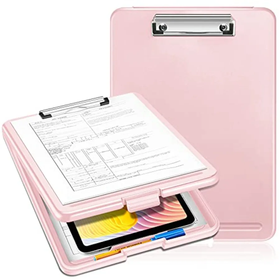 Nursing Clipboard with Storage, Heavy Duty Portable Writing Clipboard with Compartment Organizer for Nurse Doctor Medical Profe
Nursing Clipboard with Storage, Heavy Duty Portable Writing Clipboard with Compartment Organizer for Nurse Doctor Medical Profe