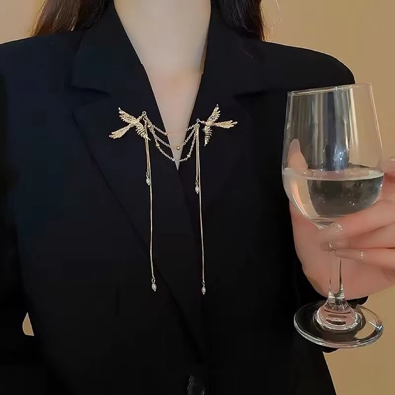 Chinese Style Fire Phoenix Brooch Pins Delicate Long Fringe Brooches For Women Men Animal Bird Corsage Clothes Accessories Gifts
Chinese Style Fire Phoenix Brooch Pins Delicate Long Fringe Brooches For Women Men Animal Bird Corsage Clothes Accessories Gifts