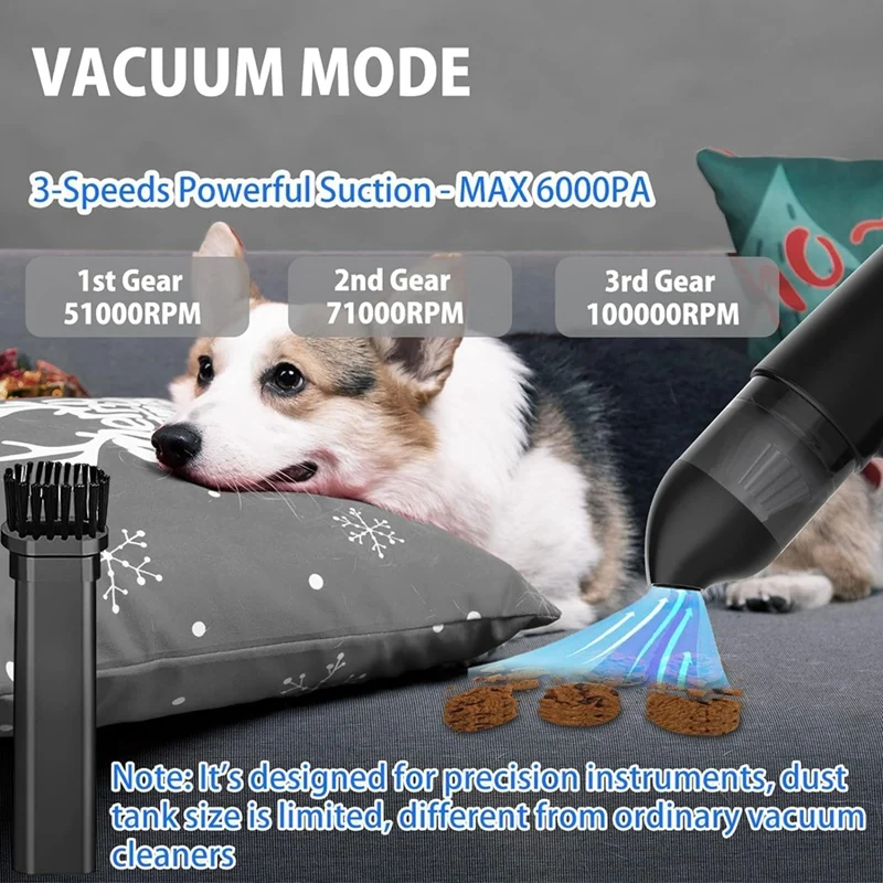 compressed air duster Compressed Air Duster,Electric Air Duster and Vacuum 2 in 1,3 Speeds
compressed air duster Compressed Air Duster,Electric Air Duster and Vacuum 2 in 1,3 Speeds