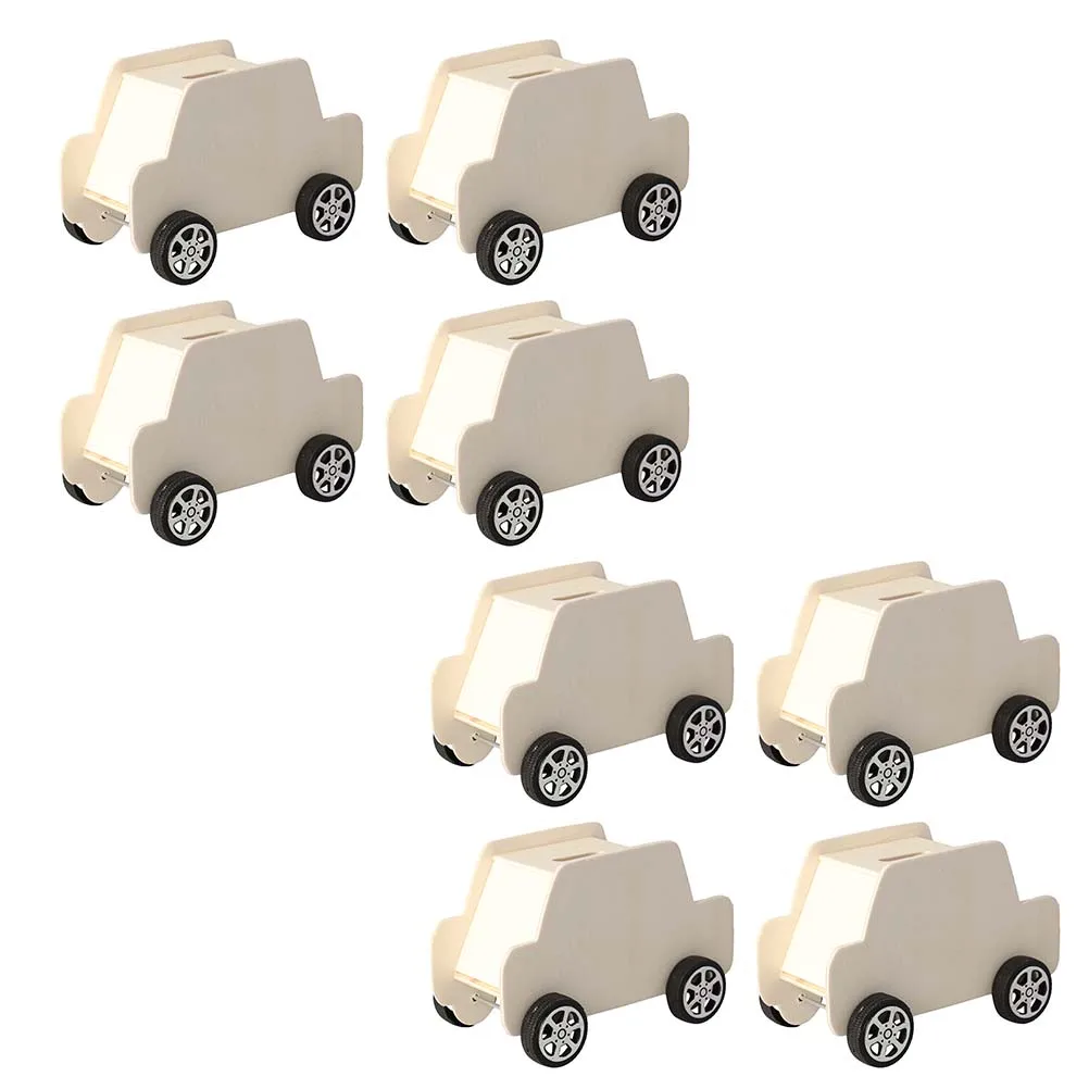 8pcs Wooden Car Money Bank Eco Friendly Storage Boxes DIY Coin Containers Multi Function Toy Saving Jars Piggy Banks Home Decor
8pcs Wooden Car Money Bank Eco Friendly Storage Boxes DIY Coin Containers Multi Function Toy Saving Jars Piggy Banks Home Decor