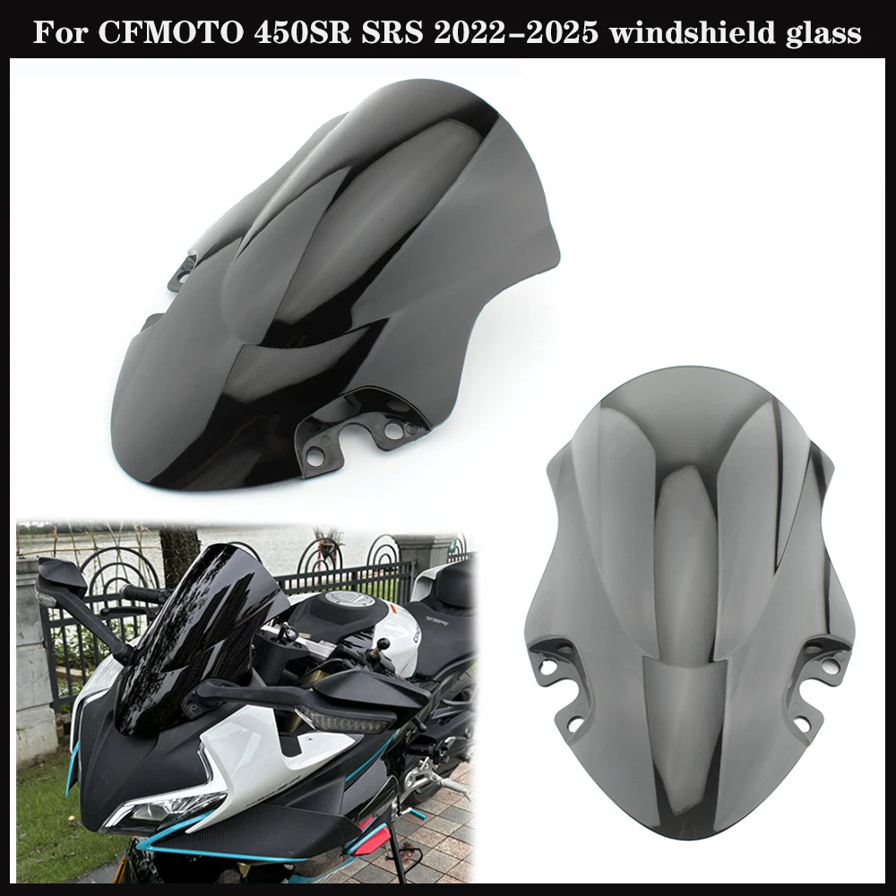 Motorcycle Windshield Windscreen Screen New for CFMOTO 450SR 450SRS 450sr 2022 -2025 Year Windshield Rearview Mirror Wind Wing
Motorcycle Windshield Windscreen Screen New for CFMOTO 450SR 450SRS 450sr 2022 -2025 Year Windshield Rearview Mirror Wind Wing
