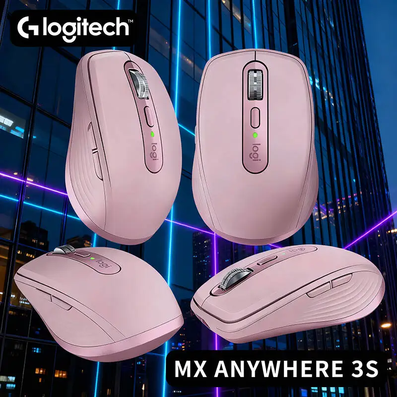 Logitech MX Anywhere 3S Wireless Mouse - Darkfield 8K DPI, MagSpeed Wheel, Multi-OS Support, Travel-Ready, USB-C Charging
Logitech MX Anywhere 3S Wireless Mouse - Darkfield 8K DPI, MagSpeed Wheel, Multi-OS Support, Travel-Ready, USB-C Charging