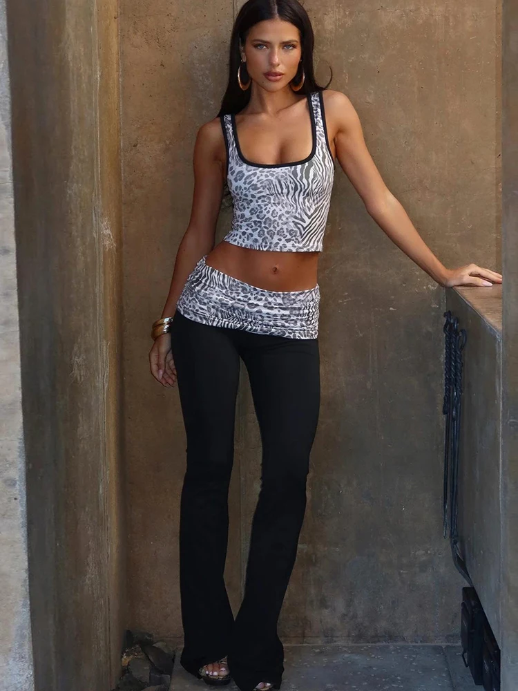 Sisterlinda Summer Release Junior Sexy High Street Long Pants Suit Girl Leopard Print Halter Slim Cleavage Backless Pants Suit
Sisterlinda Summer Release Junior Sexy High Street Long Pants Suit Girl Leopard Print Halter Slim Cleavage Backless Pants Suit