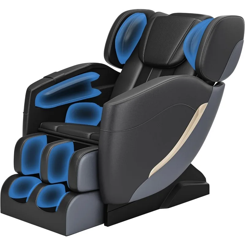 Massage Chair, Full Body Zero Gravity Massage Chair with Auto Modes, 8 Fix Point Rollers, Bluetooth, Foot Massage
Massage Chair, Full Body Zero Gravity Massage Chair with Auto Modes, 8 Fix Point Rollers, Bluetooth, Foot Massage