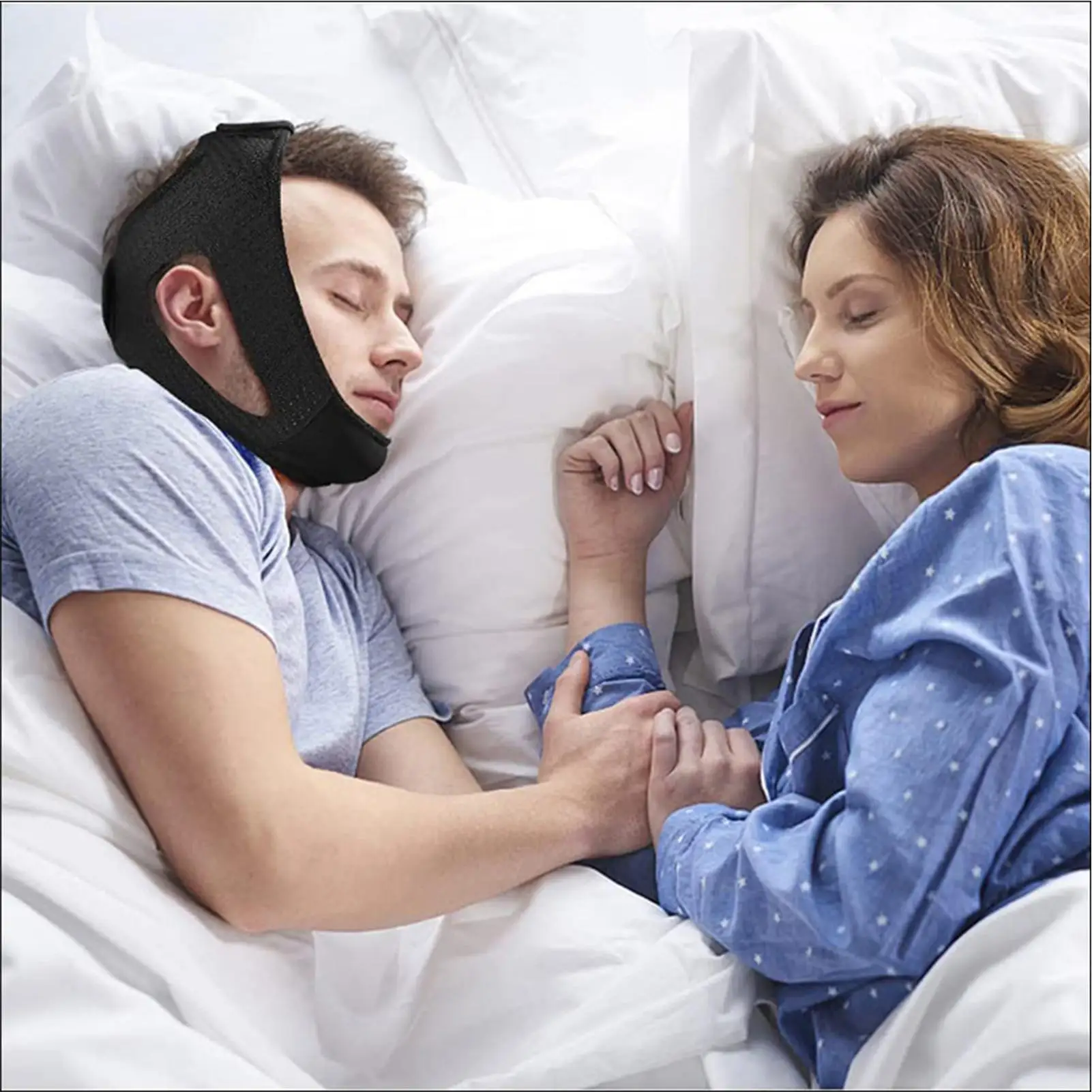 Breathable Anti Snoring Chin Strap Lower Jaw Support Stop Snore Device Face Lifting Protection Belt For Men Women Sleeping
Breathable Anti Snoring Chin Strap Lower Jaw Support Stop Snore Device Face Lifting Protection Belt For Men Women Sleeping