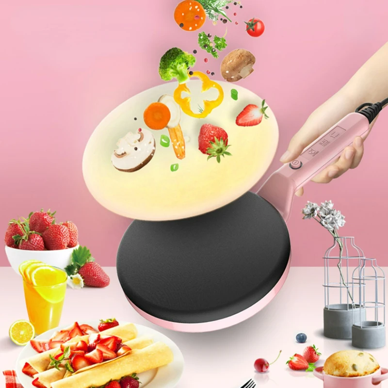 One-button Switch Pancake Machine Lightweight Long Handle Household Electric Baking Pan Die-cast Aluminum Spring Cake Machine
One-button Switch Pancake Machine Lightweight Long Handle Household Electric Baking Pan Die-cast Aluminum Spring Cake Machine