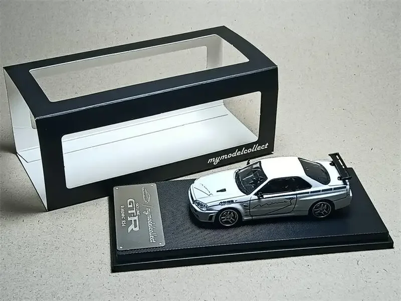 Model Collect MC 1:64 SKYLINE R34 V-SPEC White Mines Die-Cast Car Model Collection Miniature
Model Collect MC 1:64 SKYLINE R34 V-SPEC White Mines Die-Cast Car Model Collection Miniature