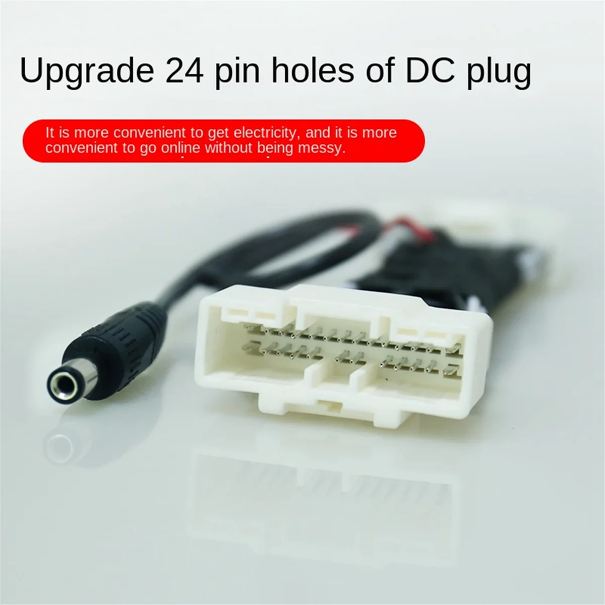 For Tesla Model 3 / Y Ambient Light Acc Power Plug Lossless Wire Harness Interior Decoration Modification Accessories BH
For Tesla Model 3 / Y Ambient Light Acc Power Plug Lossless Wire Harness Interior Decoration Modification Accessories BH