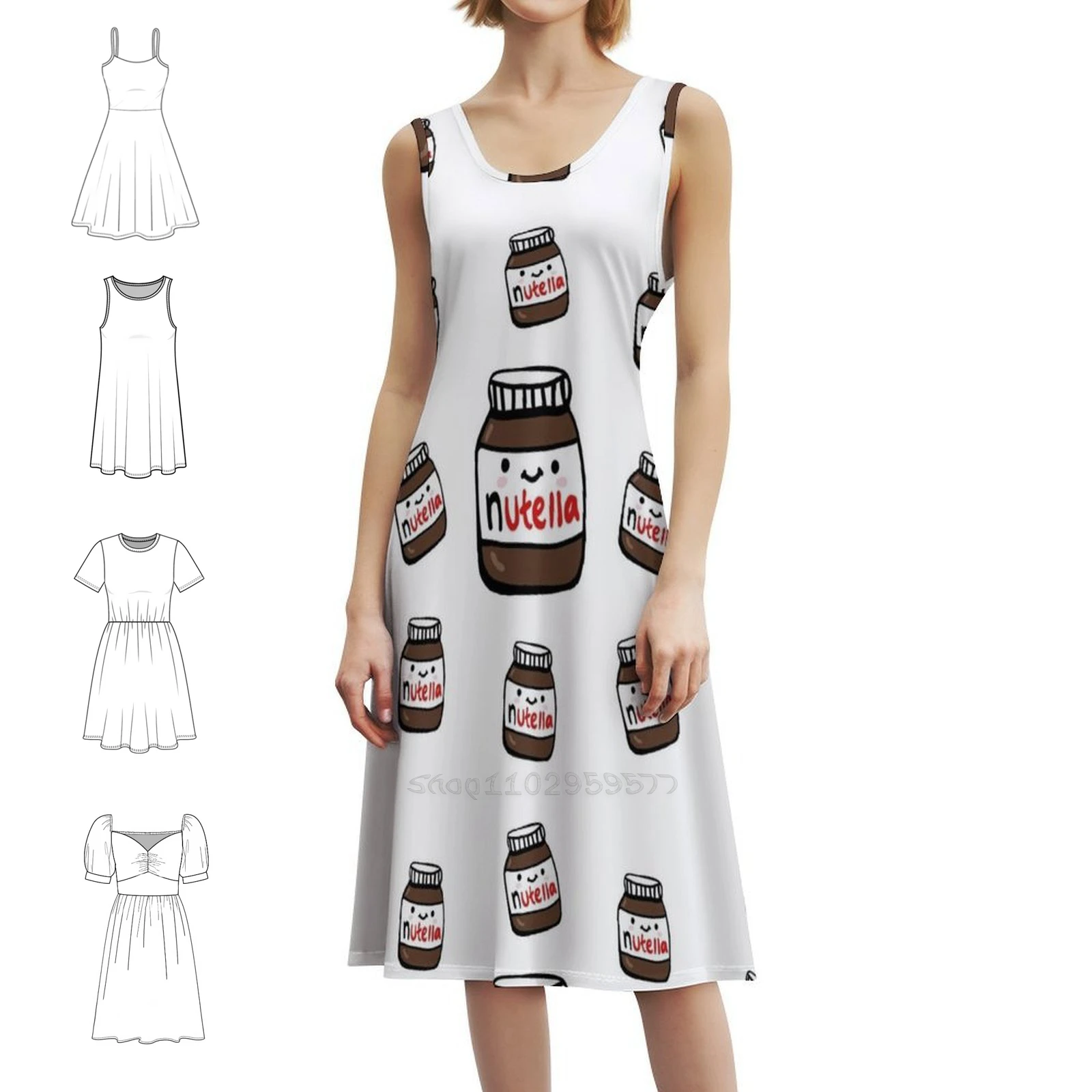 Милое платье с наклейками Nutella и цветочным принтом для женщин, весна-лето, повседневное платье для вечеринки, Nutella Love, милое забавное платье 2024, тренд
Милое платье с наклейками Nutella и цветочным принтом для женщин, весна-лето, повседневное платье для вечеринки, Nutella Love, милое забавное платье 2024, тренд