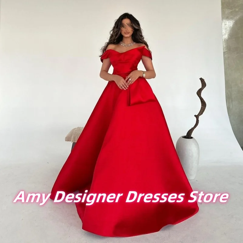 Luxury Wine Red Off The Shoulder Evening Dresses For Arabic Girls Exquisite A-Line Wedding Party Dress Dinner Gowns Customized
Luxury Wine Red Off The Shoulder Evening Dresses For Arabic Girls Exquisite A-Line Wedding Party Dress Dinner Gowns Customized