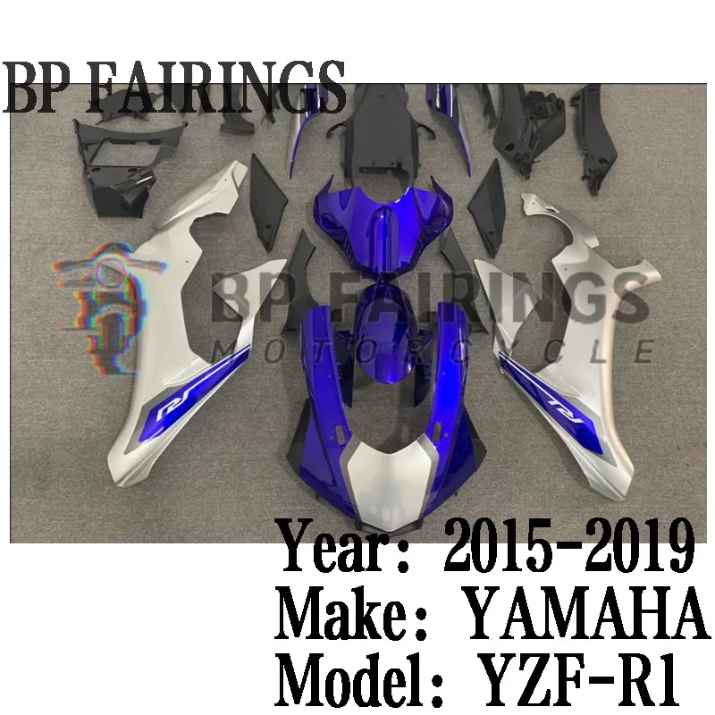 ABS Motorcycle full Fairing Kit fit For YZF R1 YZF1000 2015 2016 2017 2018 YFZ-R1 Bodywork Fairings kits set Blue Silver
ABS Motorcycle full Fairing Kit fit For YZF R1 YZF1000 2015 2016 2017 2018 YFZ-R1 Bodywork Fairings kits set Blue Silver