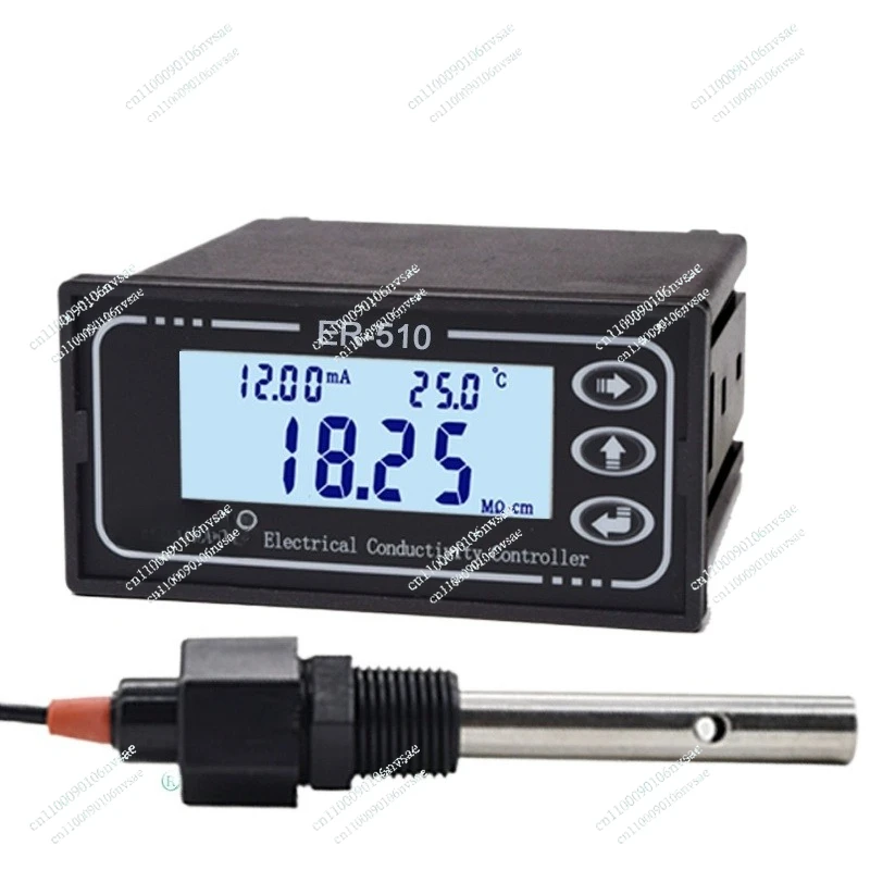 RM-220(S) Resistivity Meter EC Sensor Electronic Conductivity Meter High Purity Water Mixed Bed EDI Equipment TDS Tester
RM-220(S) Resistivity Meter EC Sensor Electronic Conductivity Meter High Purity Water Mixed Bed EDI Equipment TDS Tester