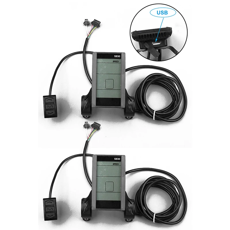 Electric Bicycle 36/48V S830 LCD Display With/ No USB Multifunction Conversion Kit For Electric Bicycle Bike Controller
Electric Bicycle 36/48V S830 LCD Display With/ No USB Multifunction Conversion Kit For Electric Bicycle Bike Controller