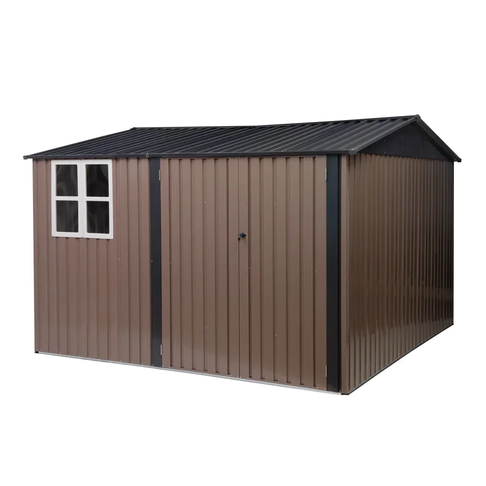 Sheds 9.5x9.5 Ft Outdoor Storage Shed for Garden and Backyard Patio Storage,Chicken Coop Tiny Home with Windows
Sheds 9.5x9.5 Ft Outdoor Storage Shed for Garden and Backyard Patio Storage,Chicken Coop Tiny Home with Windows