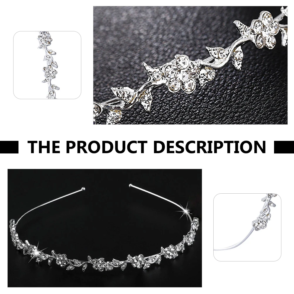 2pcs Elegant Flower Headband For Bride Wedding Party Bridal Flower Hairband Hair Accessory Decor Hairband Durable
2pcs Elegant Flower Headband For Bride Wedding Party Bridal Flower Hairband Hair Accessory Decor Hairband Durable
