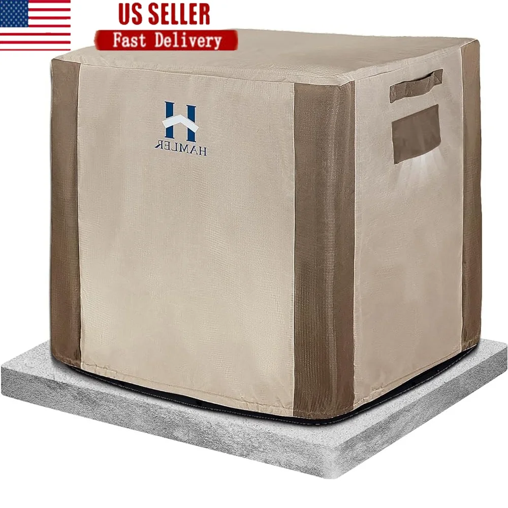 Heavy Duty Waterproof Air Conditioner Cover Outdoor AC Protector 420D Oxford Fabric Universal Fit Strong Handles Adjustable
Heavy Duty Waterproof Air Conditioner Cover Outdoor AC Protector 420D Oxford Fabric Universal Fit Strong Handles Adjustable
