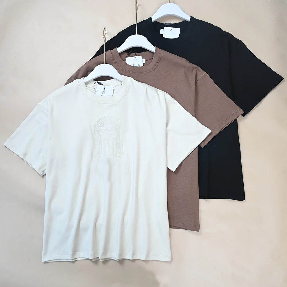 Summer New Women's Comfortable Cotton Short Sleeve Embroidered Versatile T-shirt Casual Style round Neck Top Fashionable
Summer New Women's Comfortable Cotton Short Sleeve Embroidered Versatile T-shirt Casual Style round Neck Top Fashionable
