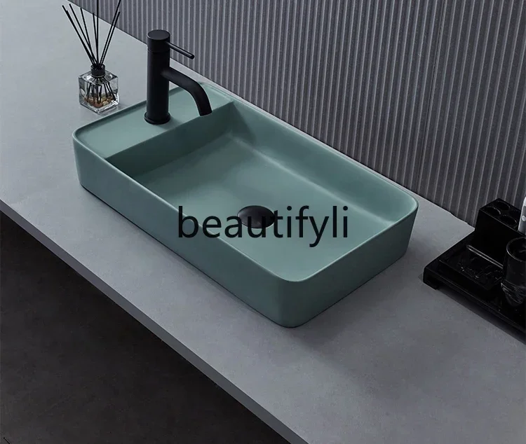 ss K178 ss25 Matte wash basin, upper basin, artificial stone art basin, household bathroom square
ss K178 ss25 Matte wash basin, upper basin, artificial stone art basin, household bathroom square