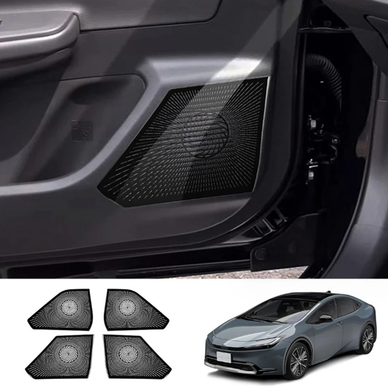 Car Door Horn Covers Stainless Steel Door Horn Frame Interior Parts For Toyota Prius 2023+ Black
Car Door Horn Covers Stainless Steel Door Horn Frame Interior Parts For Toyota Prius 2023+ Black