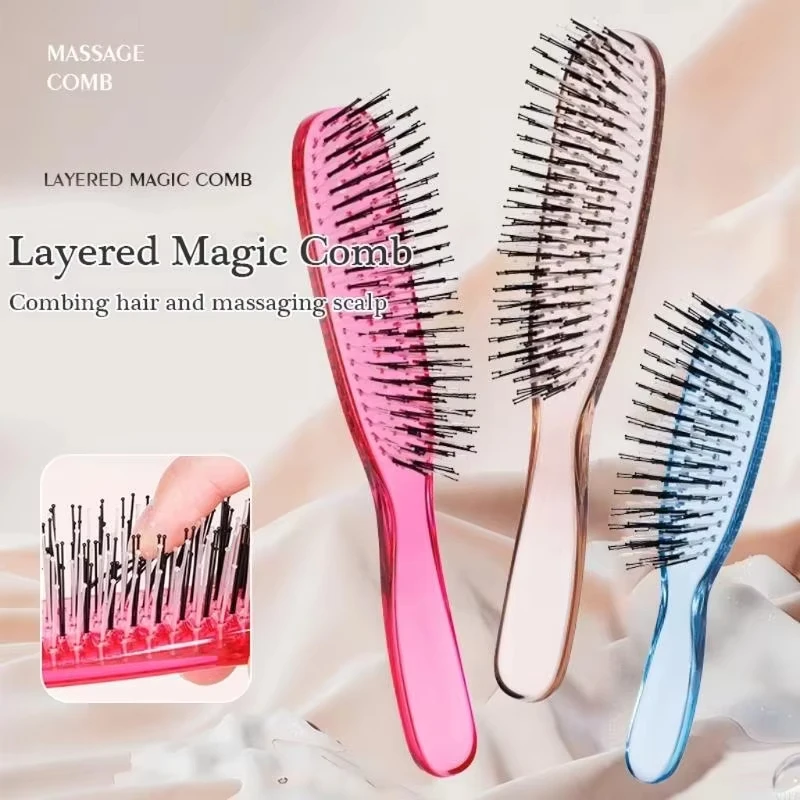 Women's Hairbrush Massage Comb Smooth Hair Home Use Grooming Salon Styling Tool Barebrshop Tool
Women's Hairbrush Massage Comb Smooth Hair Home Use Grooming Salon Styling Tool Barebrshop Tool