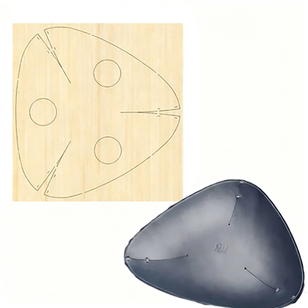 1 piece Triangle tray wooden cutting dies leather wooden mold suitable for most machine
1 piece Triangle tray wooden cutting dies leather wooden mold suitable for most machine