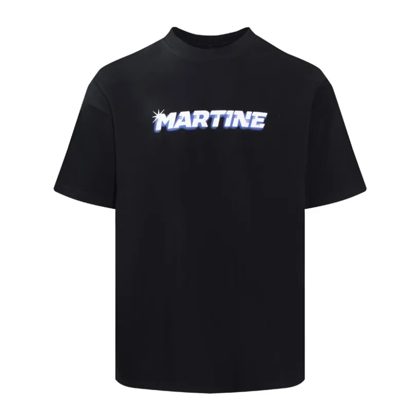 Flicker Star Martine Rose Simple Print Logo T Shirt Men Women Black Classic Color Print Graphic High Quality Loose T-shirt Tops 
Flicker Star Martine Rose Simple Print Logo T Shirt Men Women Black Classic Color Print Graphic High Quality Loose T-shirt Tops