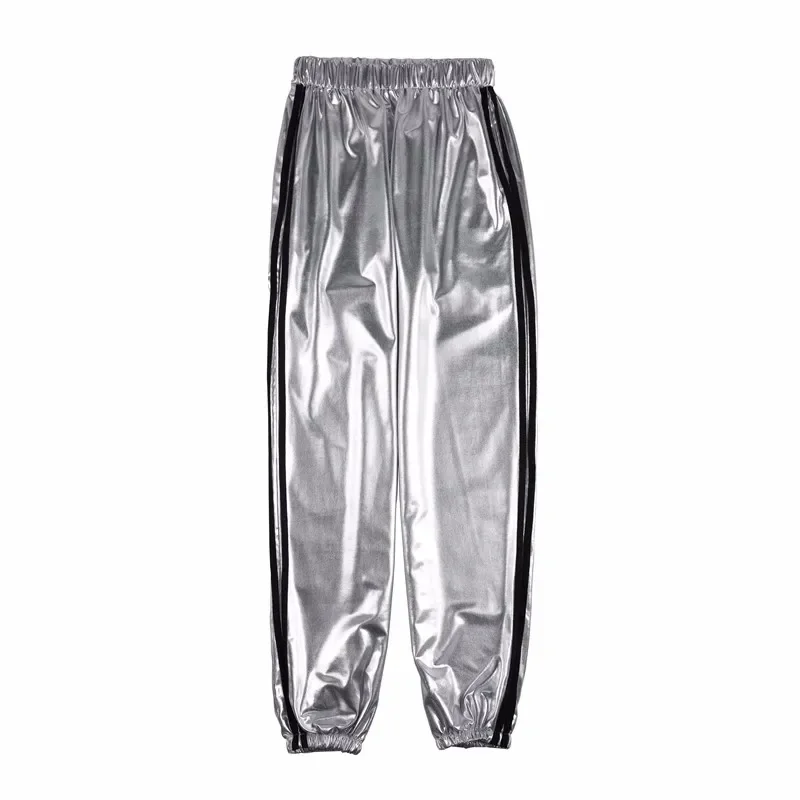 Брюки-джоггеры Silver Metallic Брюки для джазовых танцев в стиле хип-хоп (только для брюк)
Брюки-джоггеры Silver Metallic Брюки для джазовых танцев в стиле хип-хоп (только для брюк)