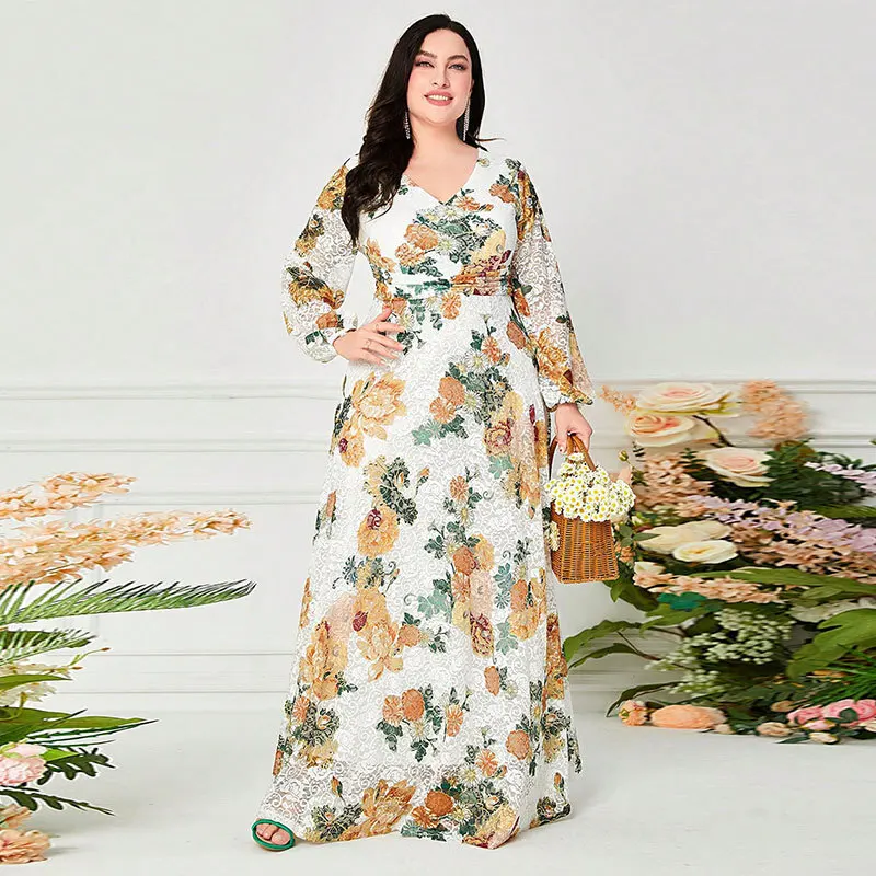 Ky075 Lace Dress Elegant Commuting Elegance Large Size Women's Evening Dress Bridesmaid Dress Party Summer Elegantes Casual Y2k
Ky075 Lace Dress Elegant Commuting Elegance Large Size Women's Evening Dress Bridesmaid Dress Party Summer Elegantes Casual Y2k