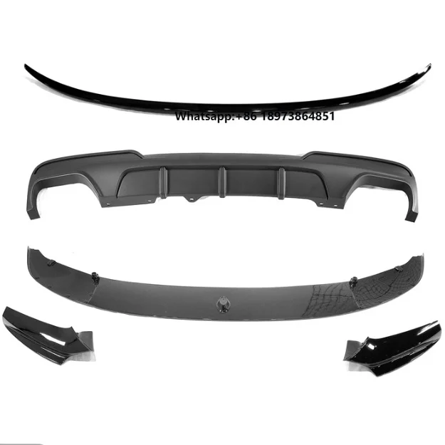 Front Back Bumpers Side Skirts Spoiler Body Kit Exterior Upgrade Conversion Kit for F10
Front Back Bumpers Side Skirts Spoiler Body Kit Exterior Upgrade Conversion Kit for F10