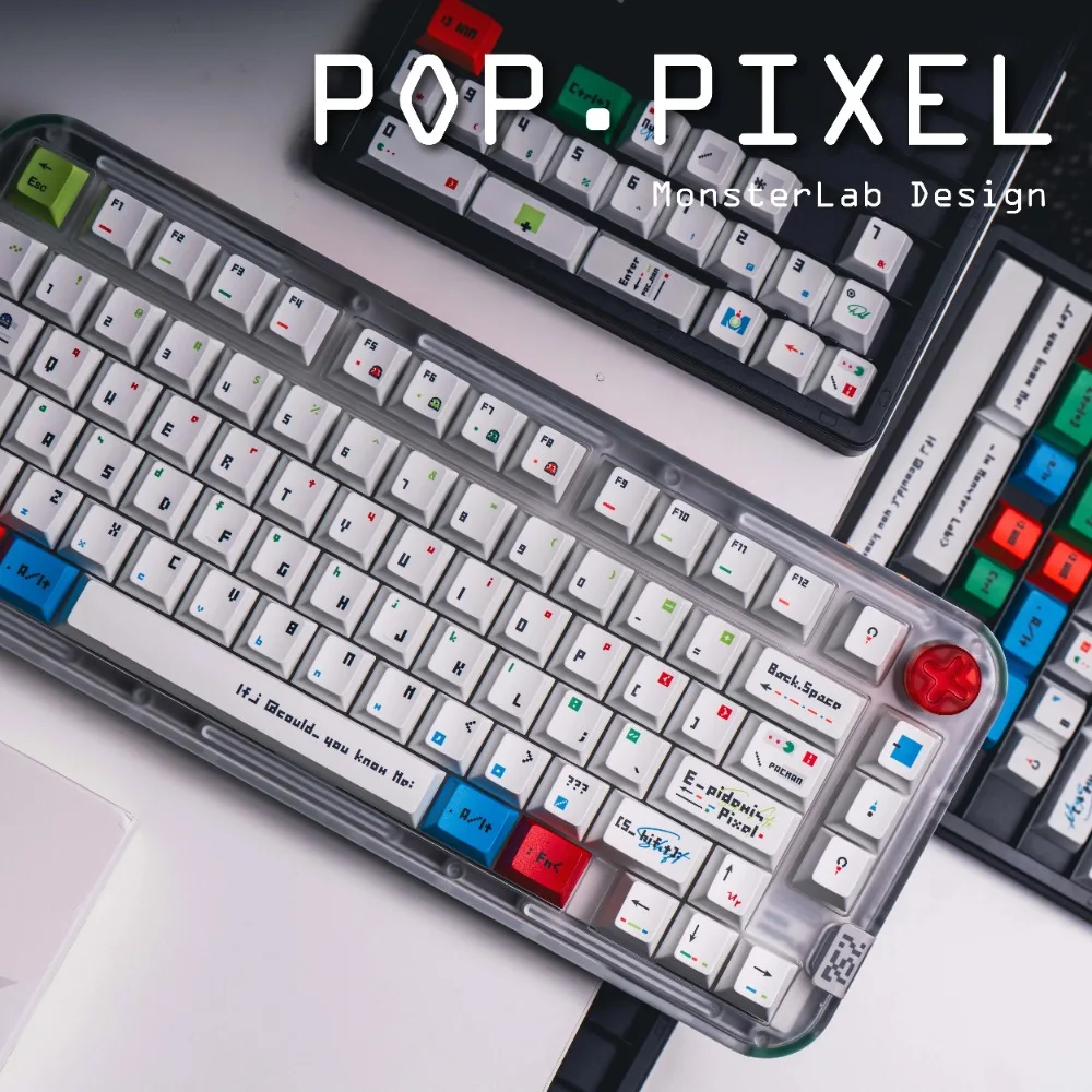 POP.PIXEL Theme Keycap Set 142Keys PBT Retro Cartoon Custom Keyboard Cap Cherry Profile for Mechanical Keyboard Accessories Gift
POP.PIXEL Theme Keycap Set 142Keys PBT Retro Cartoon Custom Keyboard Cap Cherry Profile for Mechanical Keyboard Accessories Gift