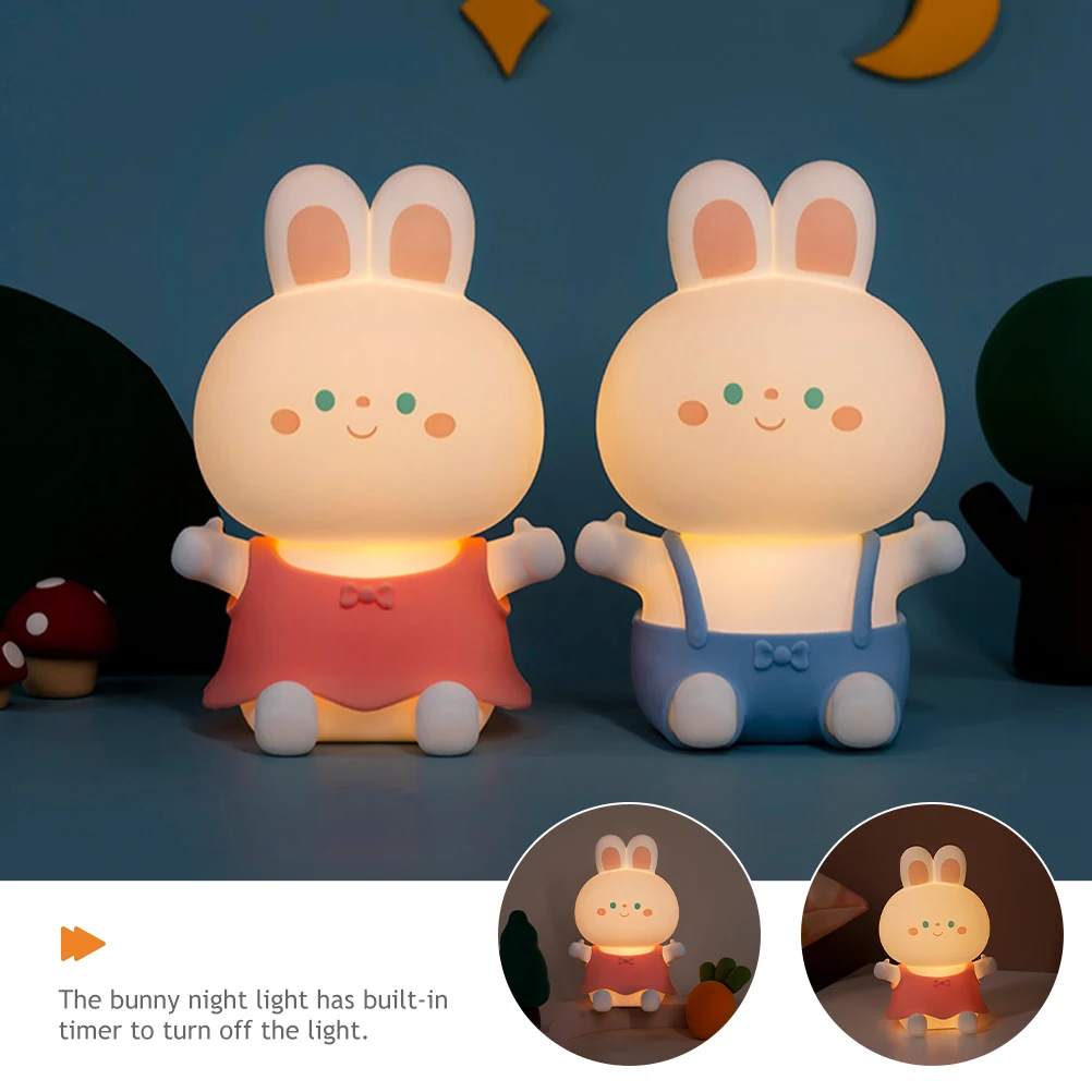 Adorable Rabbit Shape Led Nightlight Timer 30/60 Minutes Auto Off Small Size Bedroom Bedside Light Cartoon Bunny
Adorable Rabbit Shape Led Nightlight Timer 30/60 Minutes Auto Off Small Size Bedroom Bedside Light Cartoon Bunny