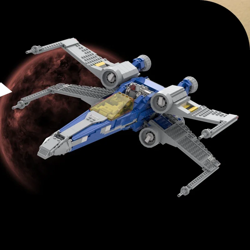 1103pcs MOC T-65D X Wing, Classic Space Style Star Battle Building Blocks Hit Of Season For Little Building Enthusiasts Chri
1103pcs MOC T-65D X Wing, Classic Space Style Star Battle Building Blocks Hit Of Season For Little Building Enthusiasts Chri