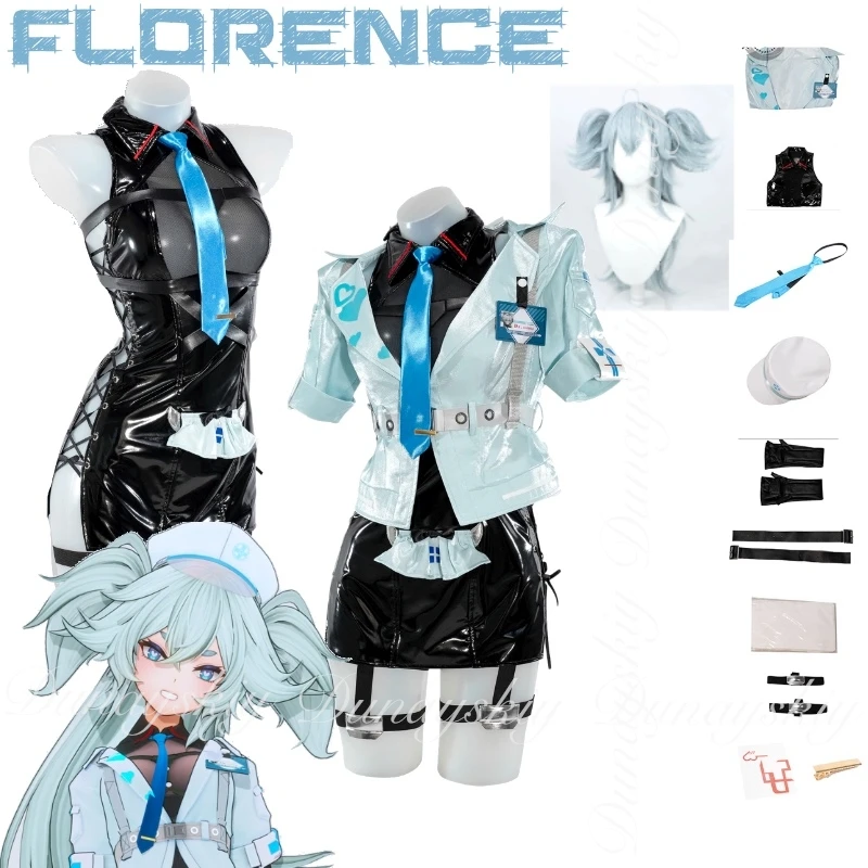 GIRLS' FRONTLINE 2:EXILIUM Game Florence Cosplay With The Black Leather UL-Nurse Unexpected product Cosplay Costume Full Of Suit
GIRLS' FRONTLINE 2:EXILIUM Game Florence Cosplay With The Black Leather UL-Nurse Unexpected product Cosplay Costume Full Of Suit