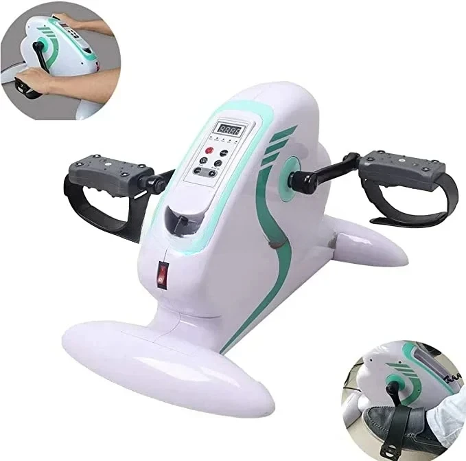 Electronic Physical Therapy Rehab Training Equipment, Cycle Arm Leg Pedal Exerciser, Magnetic Mini Exercise Bike
Electronic Physical Therapy Rehab Training Equipment, Cycle Arm Leg Pedal Exerciser, Magnetic Mini Exercise Bike
